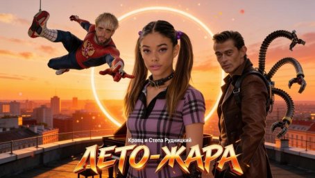 Конфликт из-за актрисы: Стёпа Рудницкий и Кравц в клипе «Лето — Жара» от SFEROOM AI Конфликт из-за актрисы: Стёпа Рудницкий и Кравц в клипе «Лето — Жара» от SFEROOM AI